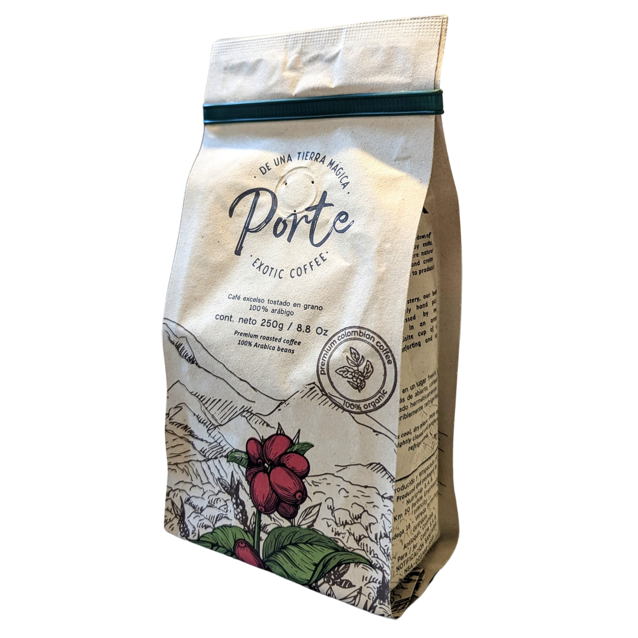 Porte Tabi – Colombian Specialty Coffee (250 g) – Tierralta