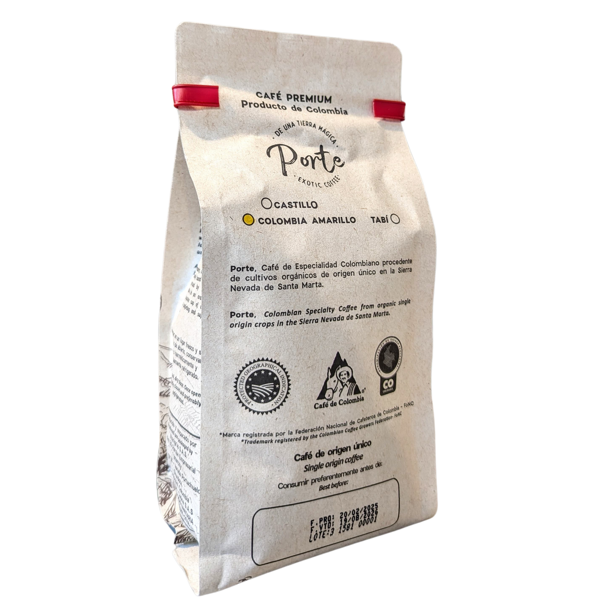 Porte Amarillo – Colombian Specialty Coffee (250 g)